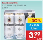 Pils im Angebot bei Netto Marken-Discount in Regensburg Pils Angebote von Krombacher bei Netto Marken-Discount Regensburg für 3,99 €