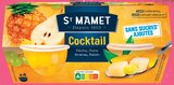 Cocktail de fruits sans sucres ajoutés pêche, poire, ananas, raisin - ST MAMET - Intermarché Hyper Cocktail de fruits sans sucres ajoutés pêche, poire, ananas, raisin - ST MAMET à 6,32 € dans le catalogue Intermarché Hyper