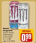 Aktuelles Energy Drink Angebot bei REWE in Bad Salzuflen ab 0,99 €