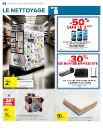 Prix et réduction Sac Poubelle dans le prospectus Carrefour en cours Offre Sac Poubelle dans le catalogue Carrefour du moment à la page 8