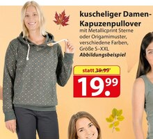 kuscheliger Damen--Kapuzenpullover bei famila Nordost in Stade kuscheliger Damen--Kapuzenpullover im Angebot bei famila Nordost Stade für 19,99 €
