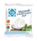 Mozzarella di Buffala - Viabio en promo chez NaturéO Mozzarella di Buffala - Viabio dans le catalogue NaturéO