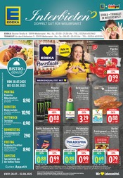 Aktueller EDEKA Discounter Prospekt in Weilerswist und Umgebung, "Aktuelle Angebote" mit 24 Seiten, 28.07.2025 - 02.08.2025