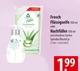 Flüssigseife Angebote von Frosch bei famila Nordost Stralsund für 1,99 €