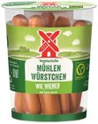 Aktuelles Vegane Mühlenwürstchen oder Vegane Mühlenwürstchen Angebot bei REWE in Mülheim (Ruhr) ab 2,49 €