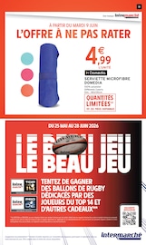 Promos Serviette Microfibre dans le catalogue "Intermarché" de Intermarché Express à la page 19 Promos Serviette Microfibre dans le catalogue "Intermarché" de Intermarché Express à la page 19