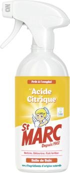 Spray Acide Citrique Salle de Bain*