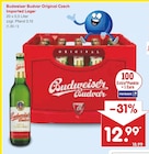 Original Czech Imported Lager Angebote von Budweiser Budvar bei Netto Marken-Discount Schwerin für 12,99 €