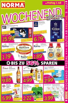 Ritter Sport im Norma Prospekt "Mehr fürs Geld" mit 19 Seiten (Fürth)