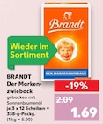 Der Markenzwieback von Brandt im aktuellen Kaufland Prospekt für 1,69 €