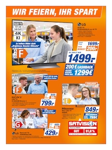 Fernseher im aktuellen expert Prospekt (Castrop-Rauxel) Fernseher im expert Prospekt "Top Angebote" mit 7 Seiten (Castrop-Rauxel)