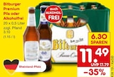 Aktuelles Premium Pils oder Alkoholfrei Angebot bei Netto Marken-Discount in Trier ab 11,49 €