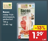 Bacon Angebote bei Netto Marken-Discount Melle für 1,29 €