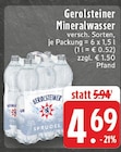 Mineralwasser Angebote von Gerolsteiner bei E center Kleve für 4,69 €
