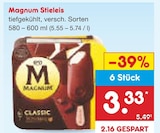 Stieleis von Magnum für 3,33 € bei Netto Marken-Discount im Angebot Stieleis von Magnum im aktuellen Netto Marken-Discount Prospekt