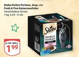 Perfect Portions Angebote von Sheba bei GLOBUS Hanau für 1,99 €