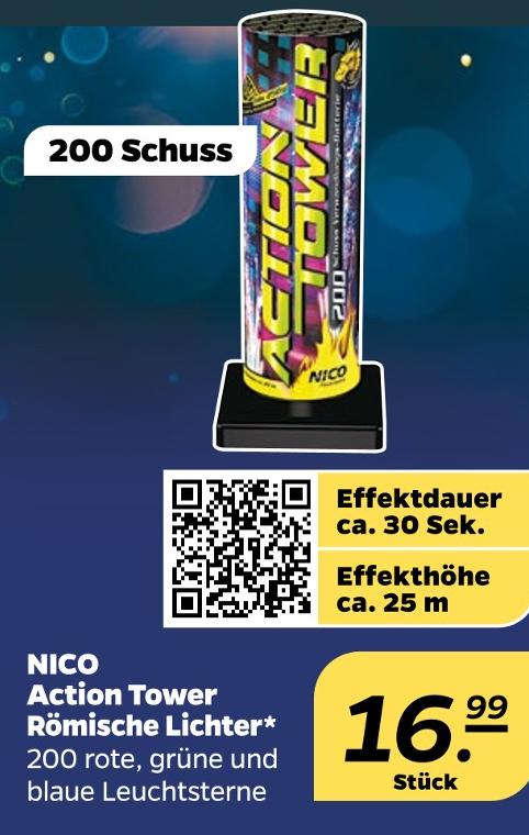 Action Tower Römische Lichter