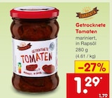Aktuelles Getrocknete Tomaten Angebot bei Netto Marken-Discount in Mainz ab 1,29 €