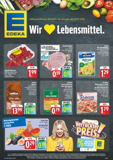 Aktueller EDEKA Prospekt (Dresden) EDEKA Prospekt "Wir lieben Lebensmittel!" mit Seiten (Dresden)