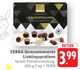 Genussmomente Lieblingspralinen Angebote von EDEKA bei EDEKA Offenburg für 3,99 €