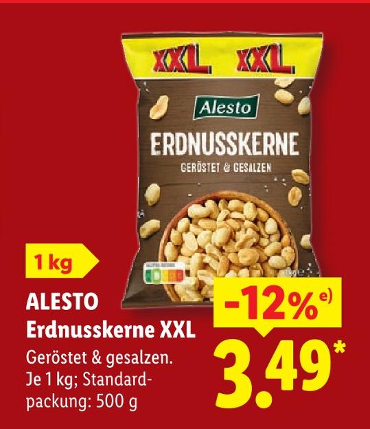 Erdnusskerne XXL