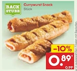 Currywurst Snack von Backstube im aktuellen Netto Marken-Discount Prospekt für 0,89 €