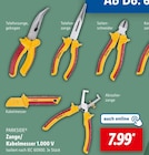 Zange/Kabelmesser 1.000 V von PARKSIDE im aktuellen Lidl Prospekt für 7,99 €