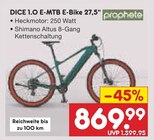 DICE 1.0 E-MTB E-Bike 27,5" Angebote von prophete bei Netto Marken-Discount Kassel für 869,99 €