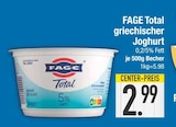 Total griechischer Joghurt im EDEKA Prospekt Total griechischer Joghurt von FAGE im aktuellen EDEKA Prospekt für 2,99 €