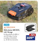 Mähroboter MB 800, inkl. Garage im Angebot bei ALDI Nord in Jena Mähroboter MB 800, inkl. Garage Angebote von Yard Force bei ALDI Nord Jena für 309,00 €