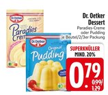 Paradies-Creme im EDEKA Prospekt Paradies-Creme von Dr. Oetker im aktuellen EDEKA Prospekt für 0,79 €