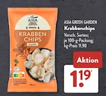 Krabbenchips von Asia Green Garden im aktuellen ALDI SÜD Prospekt für 1,19 €