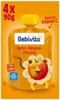Kinderspass Fruchtquetschen Apfel-Banane-Pfirsich im Angebot bei REWE in Frankfurt Kinderspass Fruchtquetschen Apfel-Banane-Pfirsich Angebote von Bebivita bei REWE Frankfurt für 2,39 €
