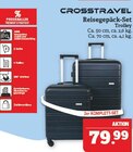 Reisegepäck-Set Trolley Angebote von CROSSTRAVEL bei Marktkauf Schwabach für 79,99 €