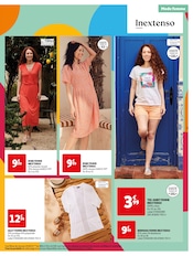 Promos Bermuda Femme dans le catalogue "Collection Summer* Inextenso" de Auchan Hypermarché à la page 3