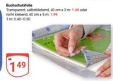 Buchschutzfolie Transparent, selbstklebend Angebote bei GLOBUS Halle für 1,49 €