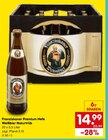 Aktuelles Premium Hefe Weißbier Naturtrüb Angebot bei Netto Marken-Discount in Langenfeld (Rheinland) ab 14,99 €