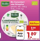 Bio Camembert im aktuellen Prospekt bei Netto Marken-Discount in Gottfrieding