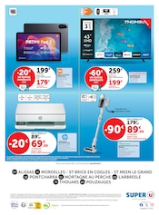 Tablette en promo dans le catalogue Super U à la page 8