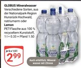 Aktuelles Mineralwasser Angebot bei GLOBUS in Mannheim ab 2,99 €