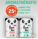 -25% avantage immédiat avec la carte Gamme thés et infusions Panda tea - PANDA TEA dans le catalogue E.Leclerc