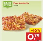 Pizza Margherita im Angebot bei Netto Marken-Discount in Hagen Pizza Margherita Angebote von Backstube bei Netto Marken-Discount Hagen für 0,79 €
