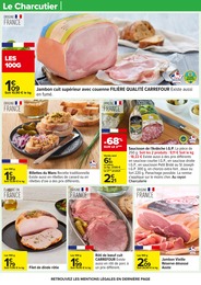 Offre Saucisson dans le catalogue Carrefour du moment à la page 22