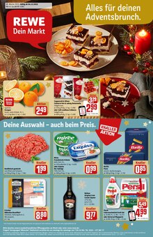Aktueller REWE Prospekt "Dein Markt" für Braunsbedra Aktueller REWE Prospekt für Braunsbedra mit Seiten