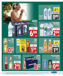 Volvic im EDEKA Prospekt "Wir lieben Lebensmittel." auf Seite 14