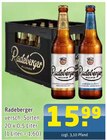 Radeberger im Angebot bei Getränke Arena in Oberhausen Radeberger Angebote von Radeberger bei Getränke Arena Oberhausen für 15,99 €