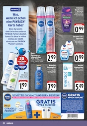 Nivea im EDEKA Prospekt in Hagen Aktueller EDEKA Prospekt mit Nivea, "Aktuelle Angebote", Seite 20
