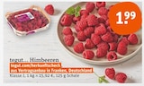 Himbeeren bei tegut im Prospekt "" für 1,99 €