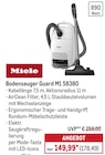 Bodensauger Guard M1 S8380 Angebote von Miele bei METRO Siegen für 178,49 €