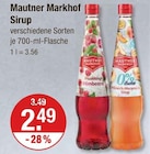 Sirup Angebote von Mautner Markhof bei V-Markt Kaufbeuren für 2,49 €